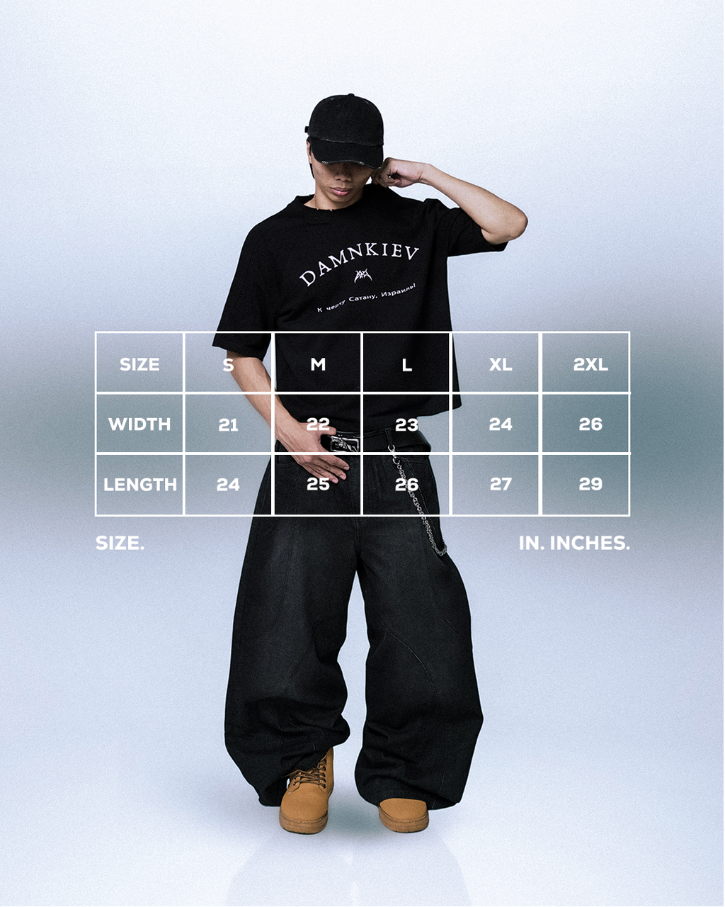 SIZE TSHIRT