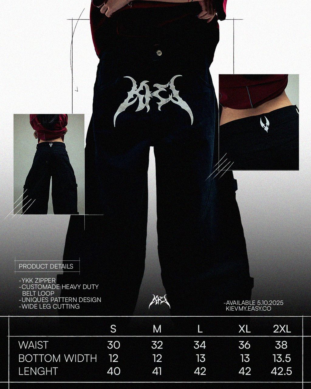 KIEV SELUAR FEED SIZE