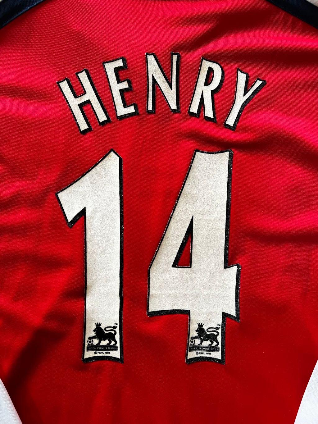 アーセナル ヘンリー 14 ナイキ シャツ Nike Arsenal #14 Thierry Henry Third Soccer Jersey 2000/2001