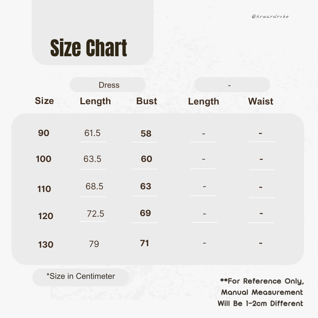 White and Black Clean Size Chart Instagram Post (2)
