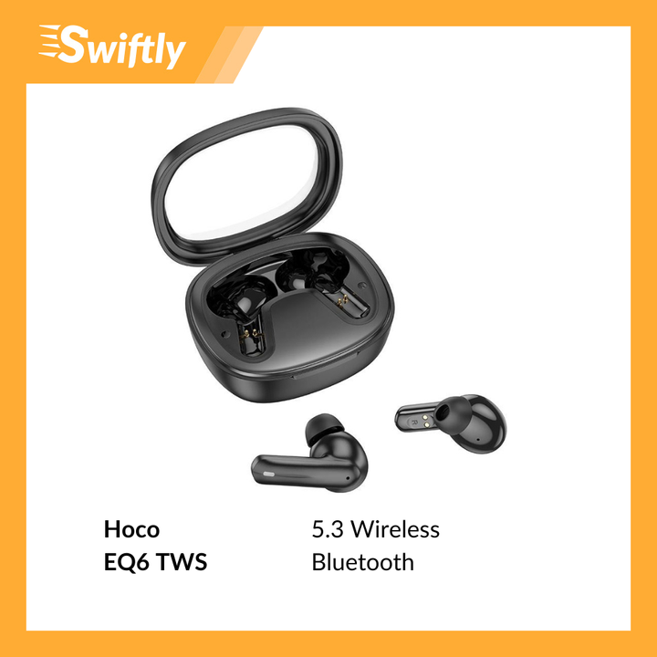 HOCO EQ6 TWS Wireless Earphone Bluetooth 5.3 Headphone Headset