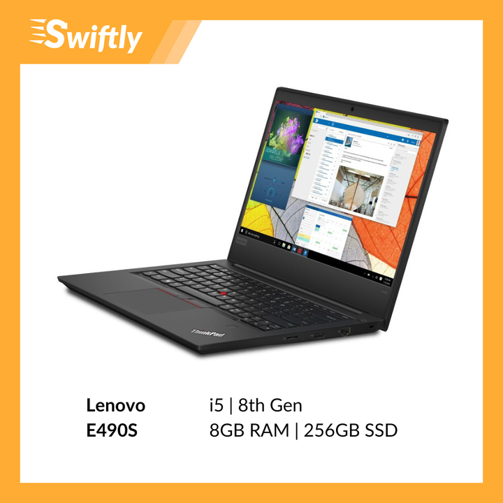 Lenovo E490 I5-8TH GEN Laptop 8GB Ram 256GB SSD