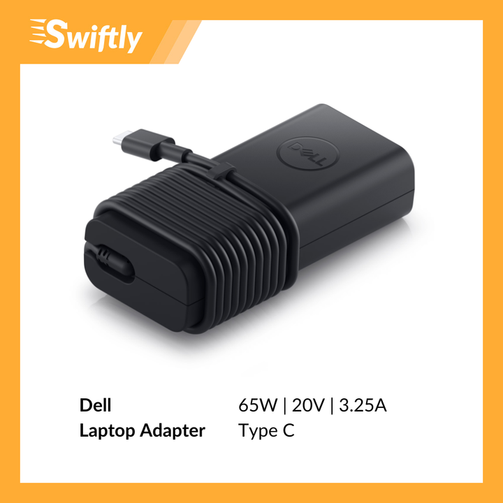 Dell 65W 20V 3.25A Type C Laptop Adapter (2)