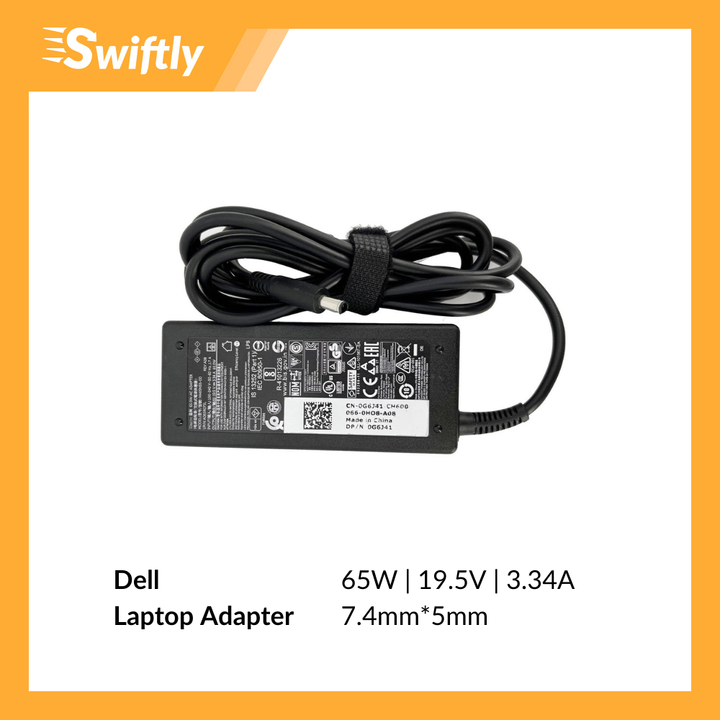 Dell 65W 19.5V 3.34A 7.4mm_5mm Laptop Adapter