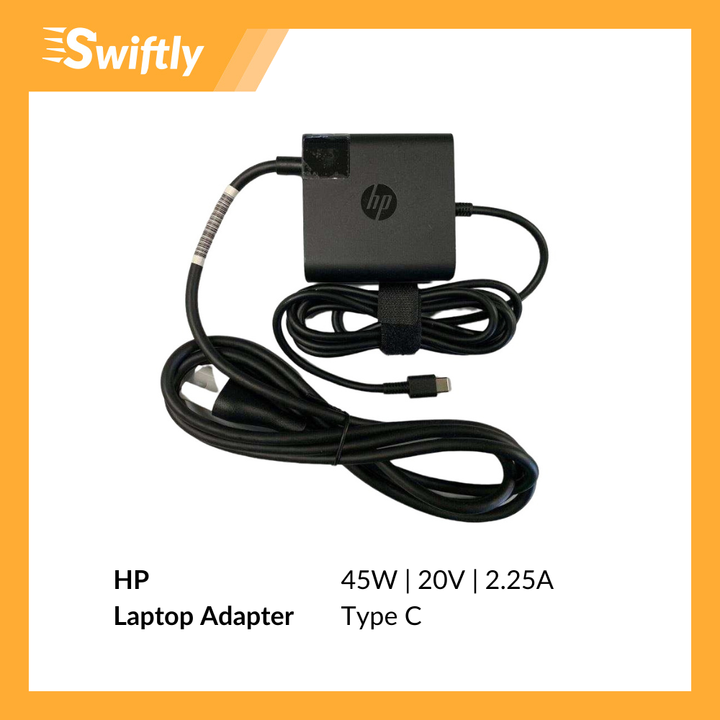 HP 45W 20V 2.25A Type C Laptop Adapter