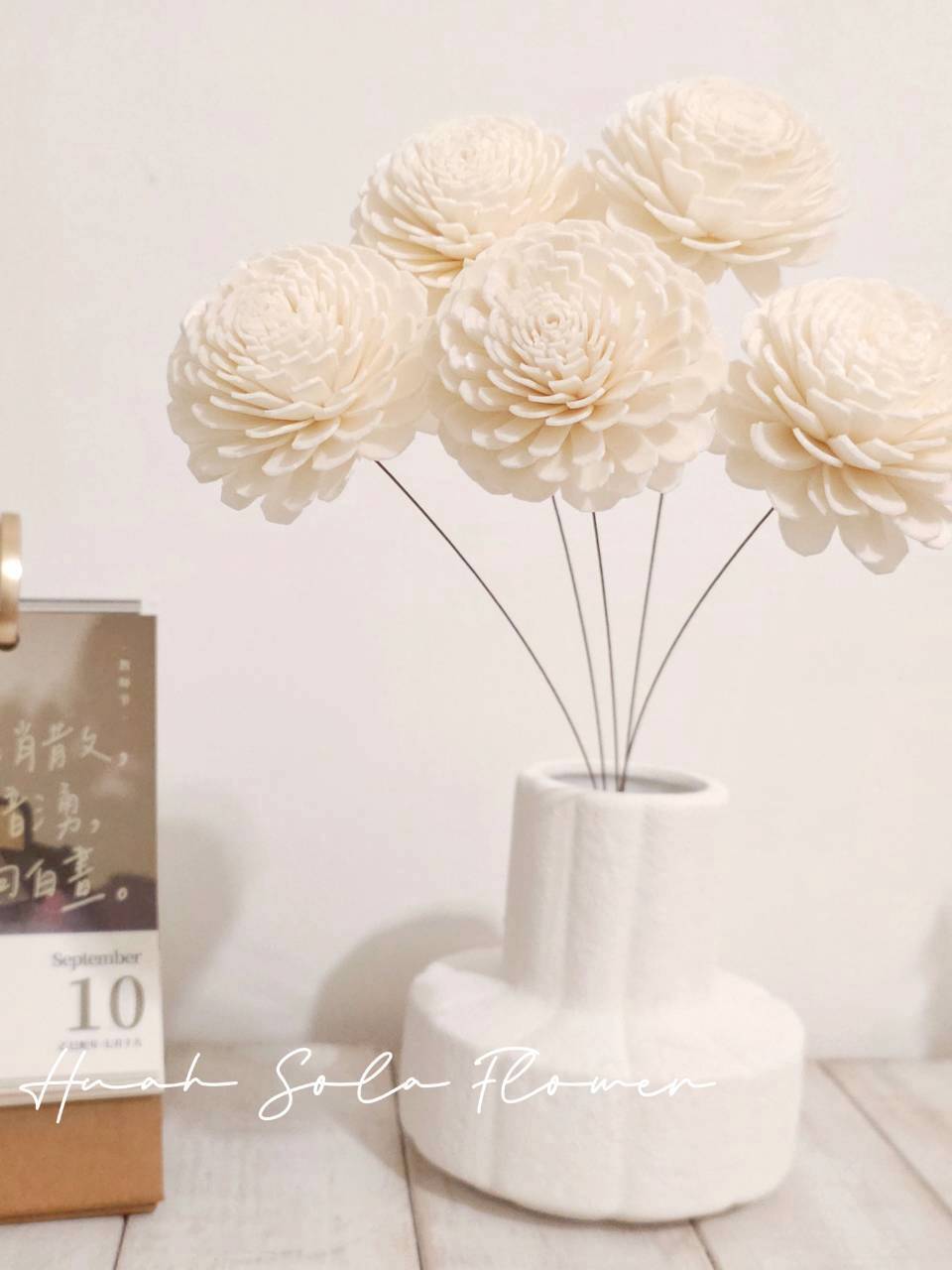 原色 太陽玫瑰 噴染 水染 索拉花 乾燥花 批發 婚禮 花束 DIY 材料