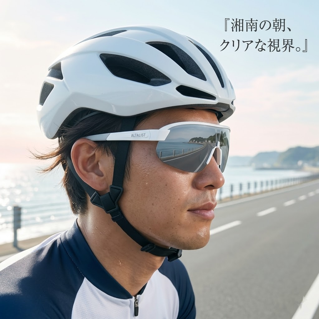 [日本單車運動眼鏡挑選：大視野鏡片與俐落鏡架設計]