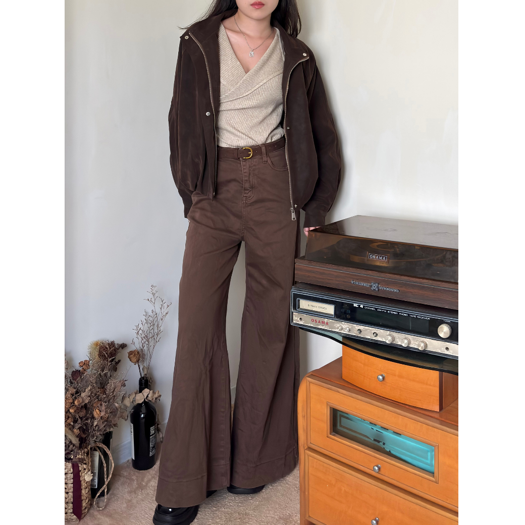 復古麂皮外套18