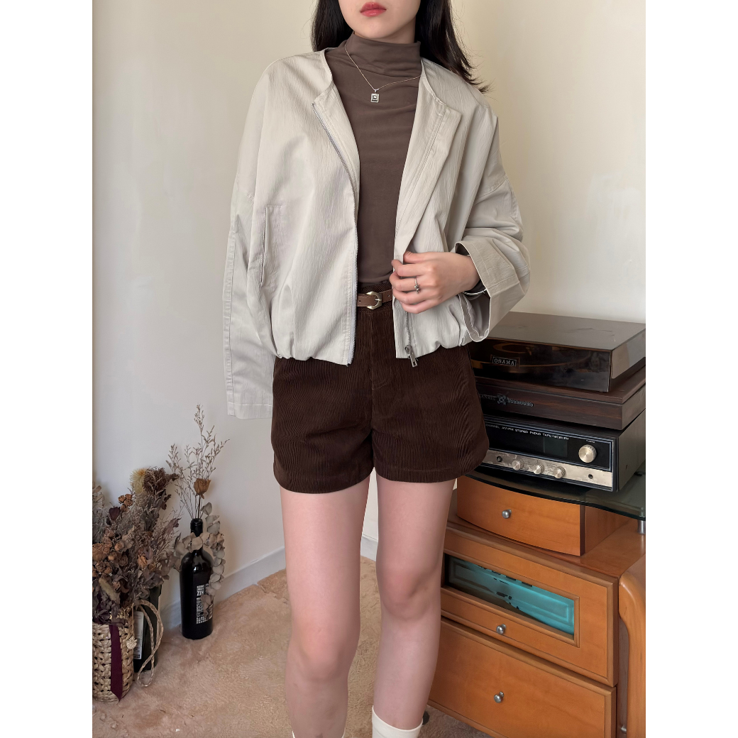 圓領飄帶外套 4