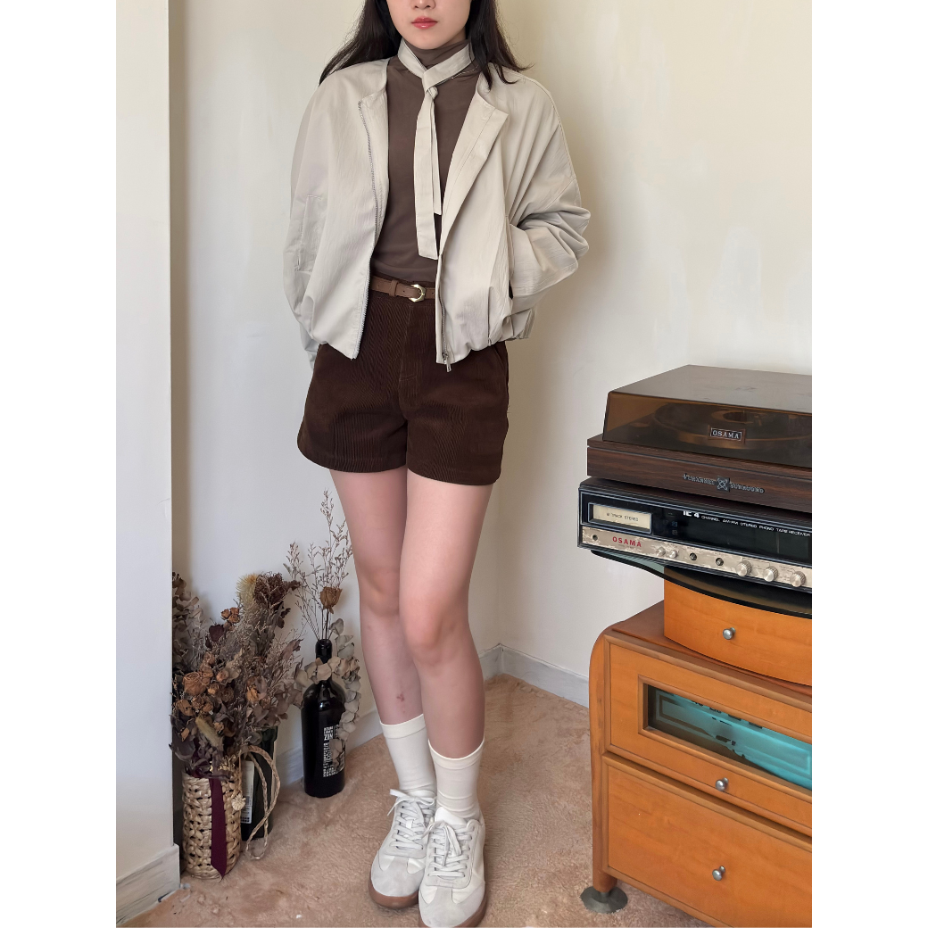 圓領飄帶外套 6