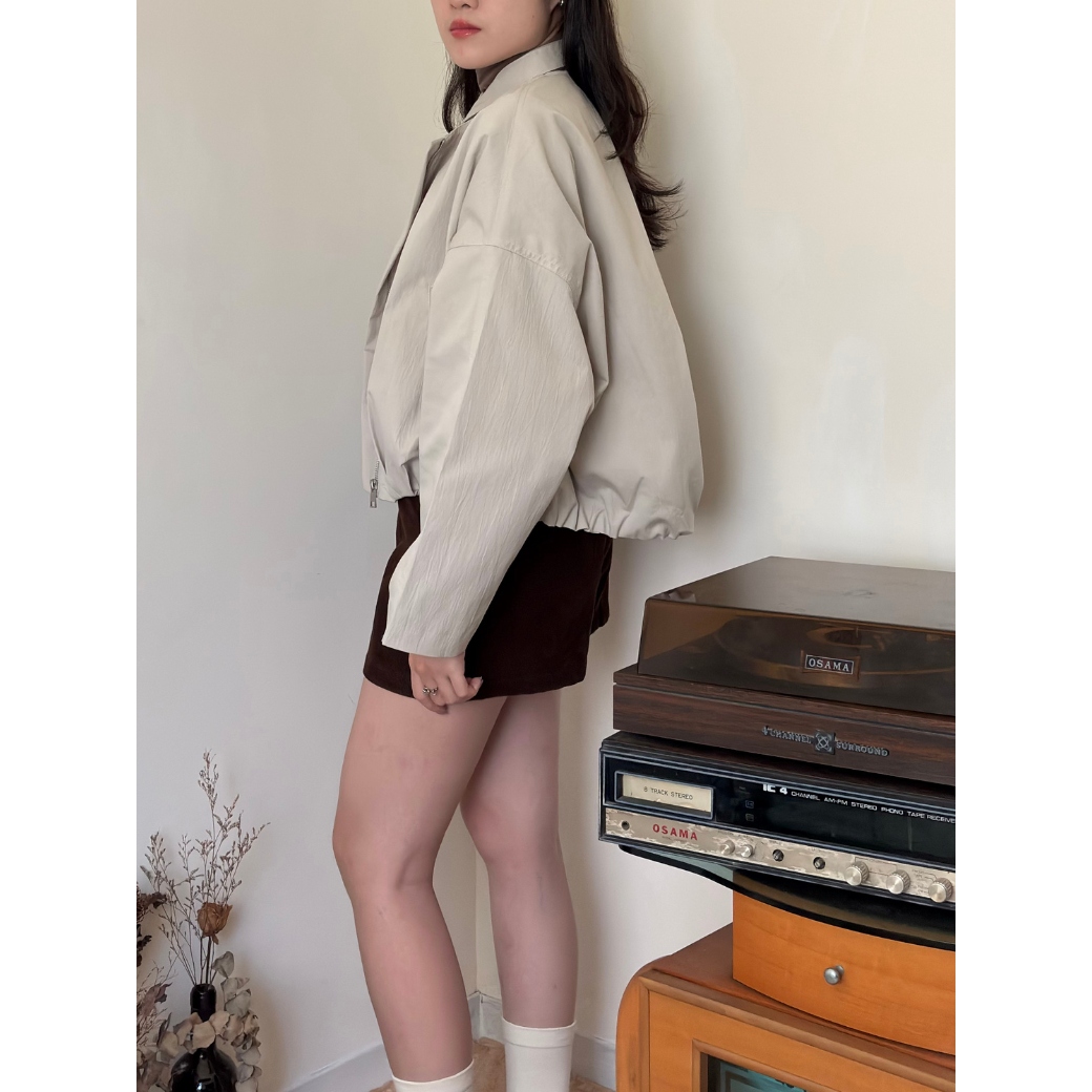 圓領飄帶外套 10