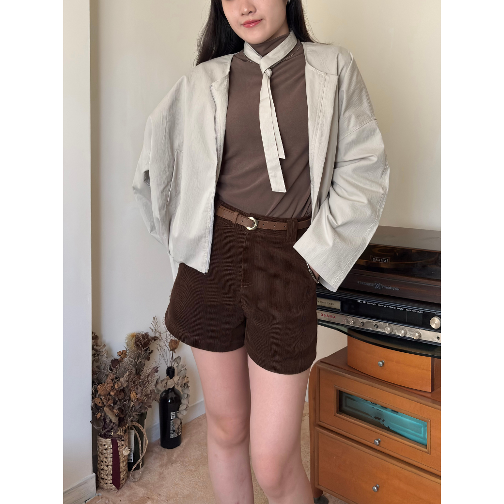 圓領飄帶外套 9