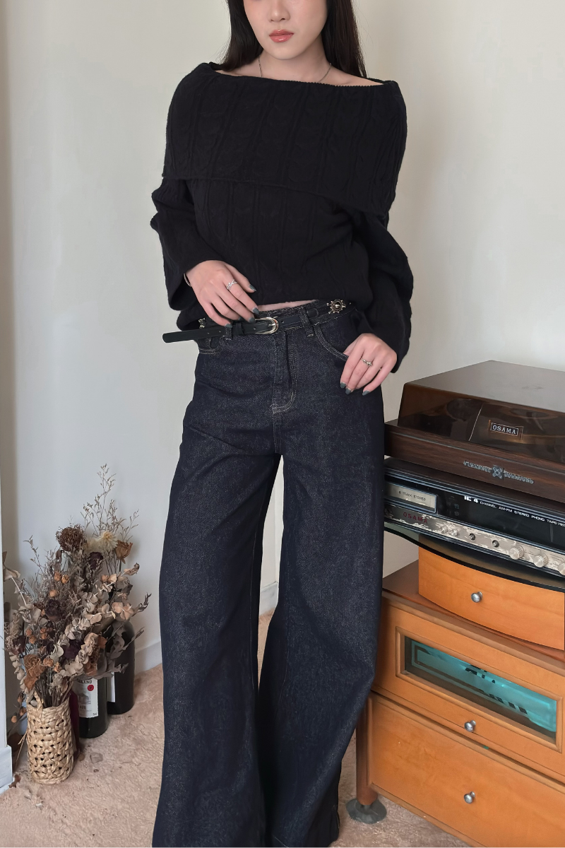 大翻領針織毛衣_黑__3_800x1200