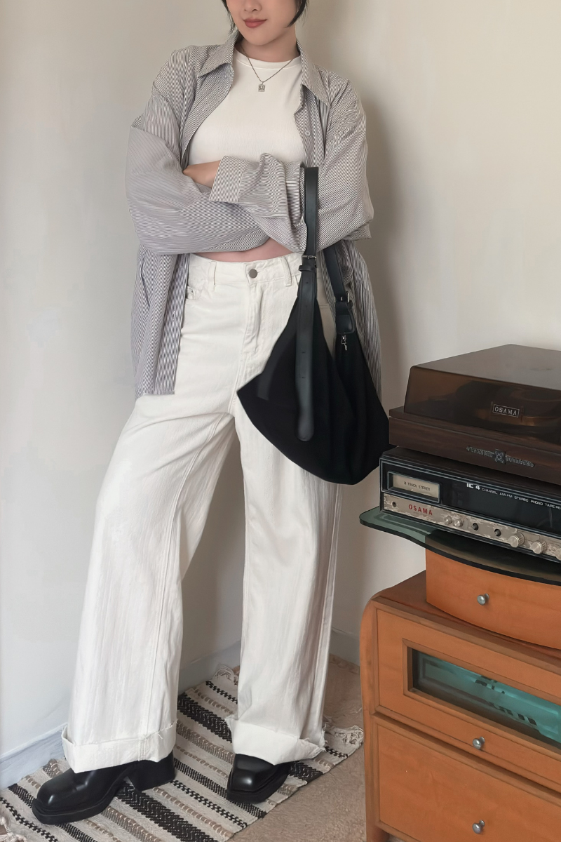 男友感直紋襯衫_黑_6_800x1200