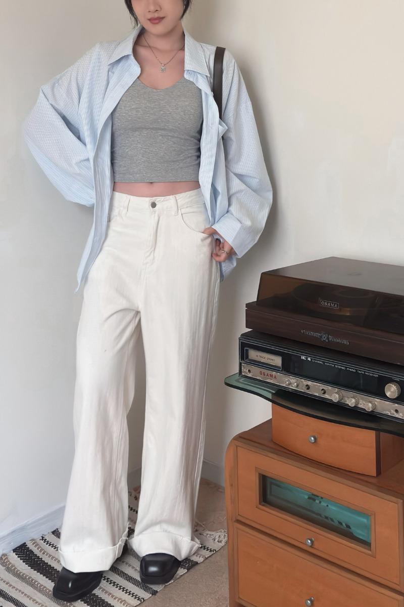 男友感直紋襯衫_藍_5_800x1200