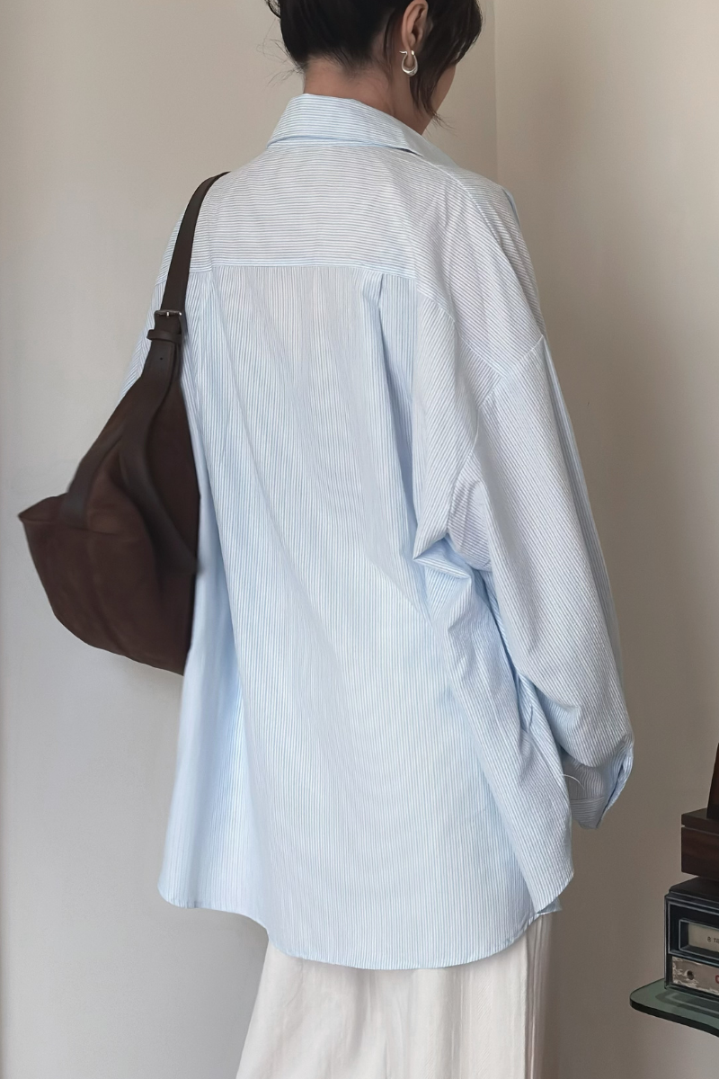 男友感直紋襯衫_藍_6_800x1200