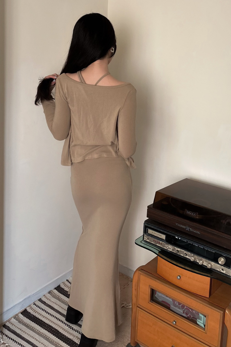 美背交叉長洋裝套裝_奶茶_13_800x1200