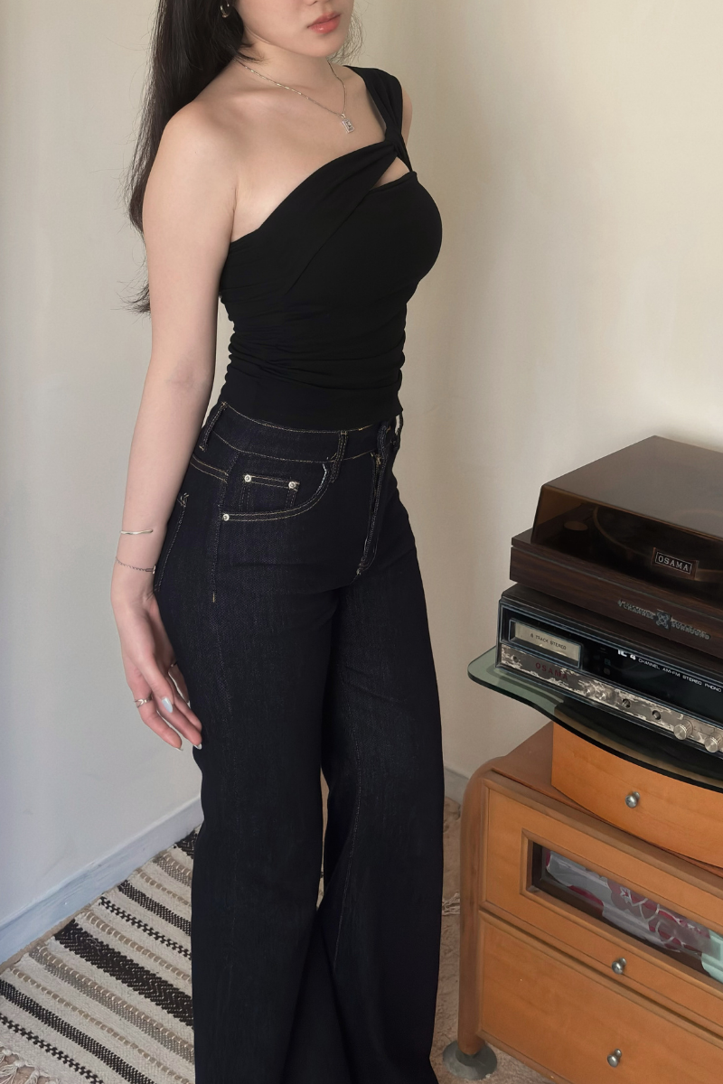 設計感瓶平口 Bra Top_黑_4_800x1200