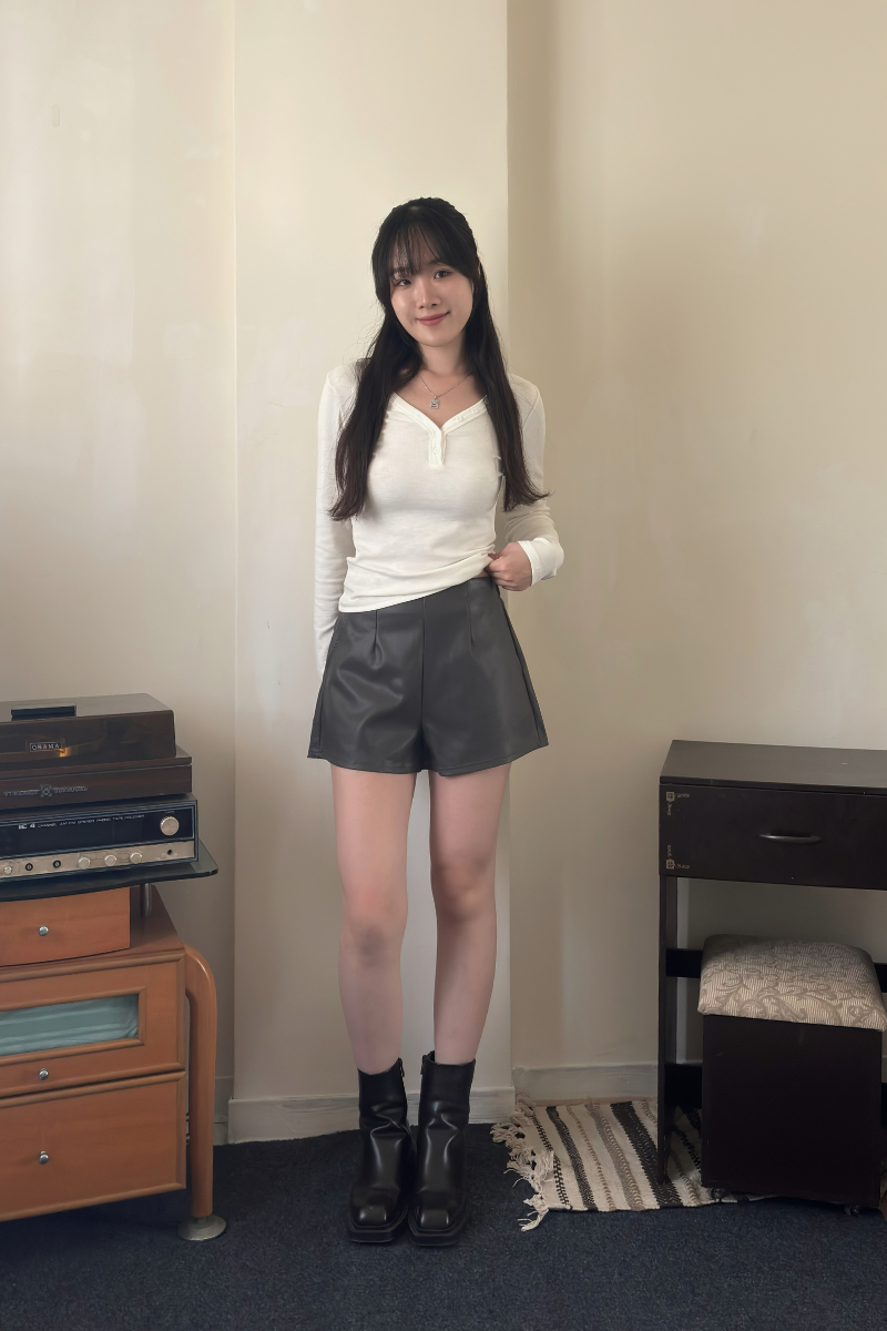 亨利V領上衣_白_5