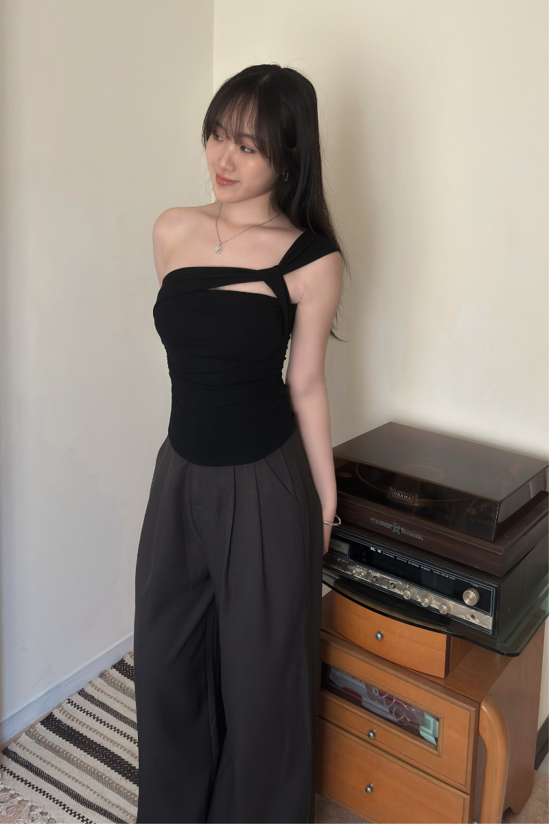 設計感瓶平口 Bra Top_黑_1_800x1200