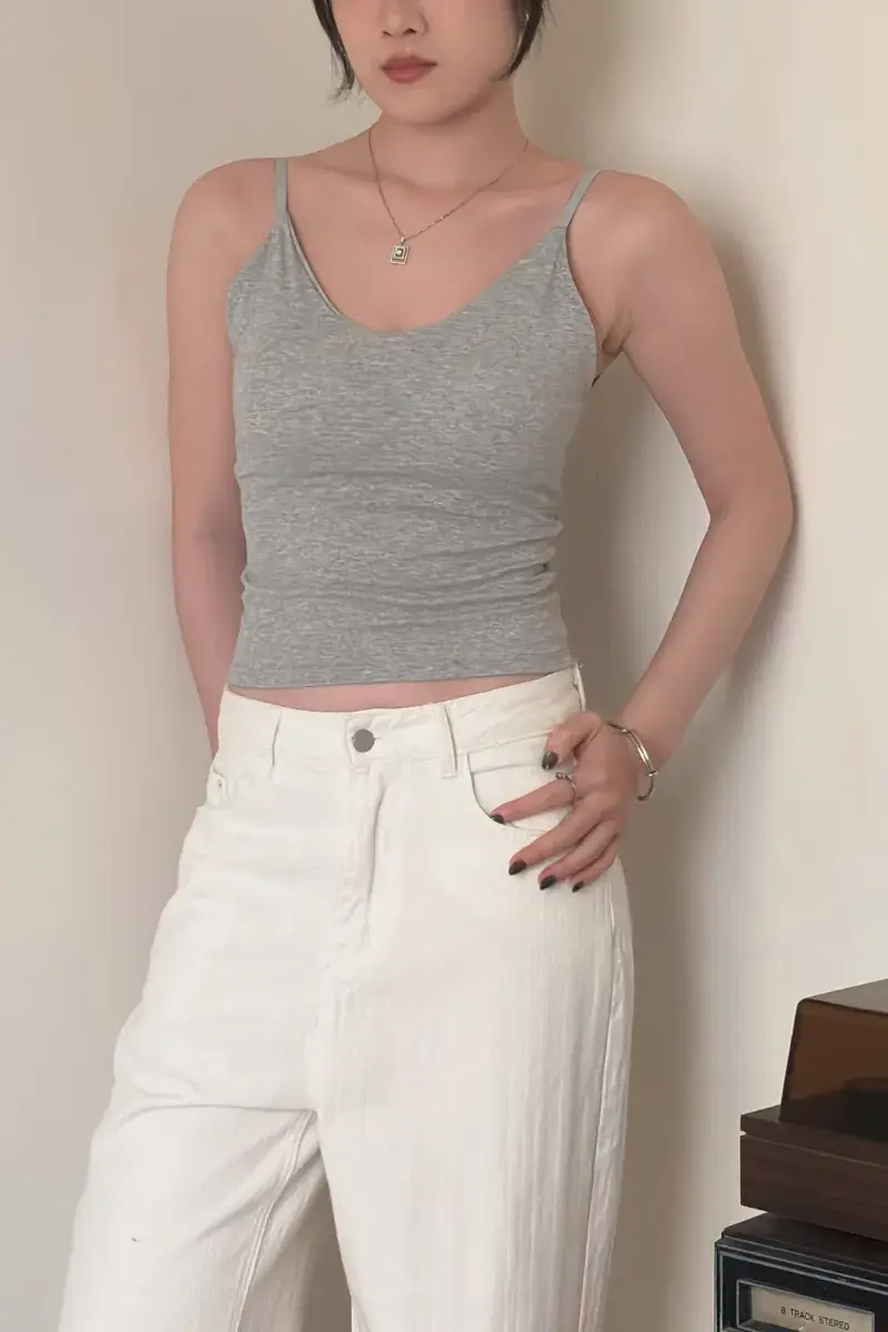 雙V領內在美Bra Top_灰_1_800x1200