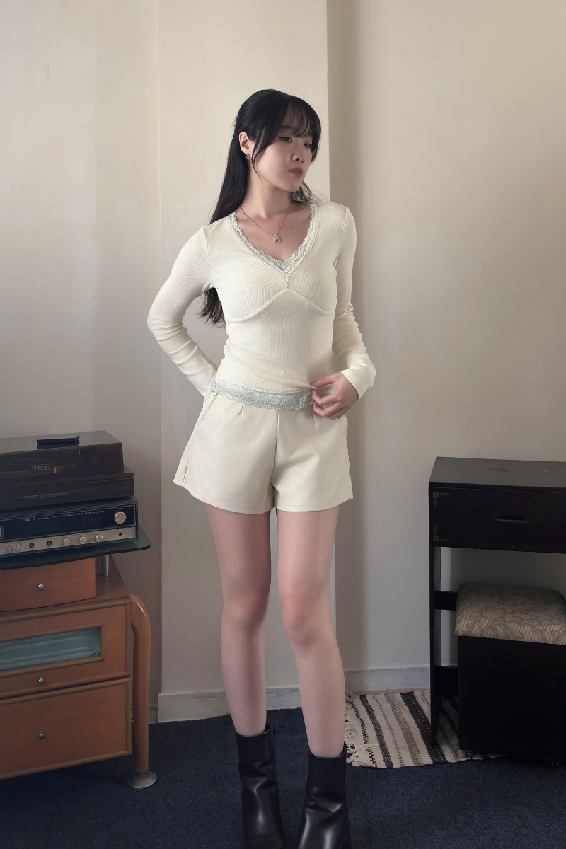 皮褲_杏_1