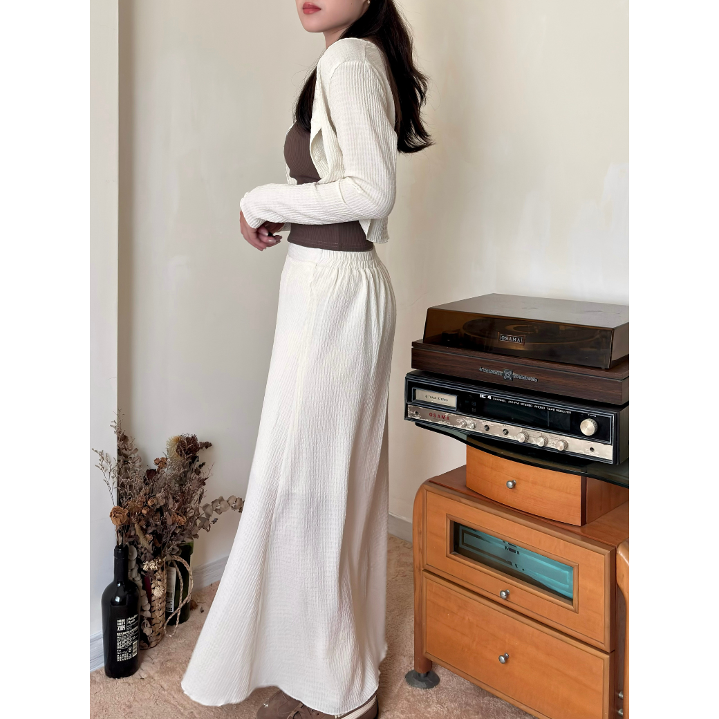 鄰家女孩長裙套裝_2