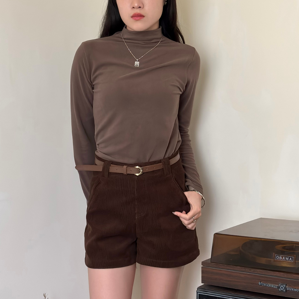 必備刷毛立領內搭1