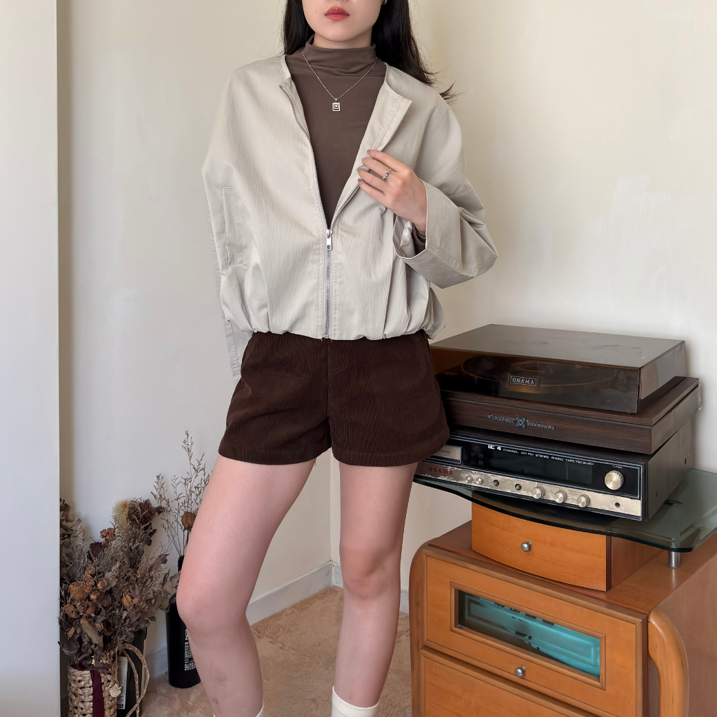 圓領飄帶外套 3