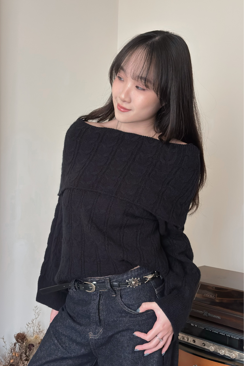 大翻領針織毛衣_黑__2_800x1200