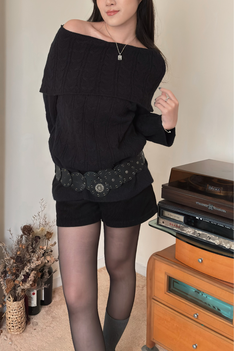 大翻領針織毛衣_黑__1_800x1200