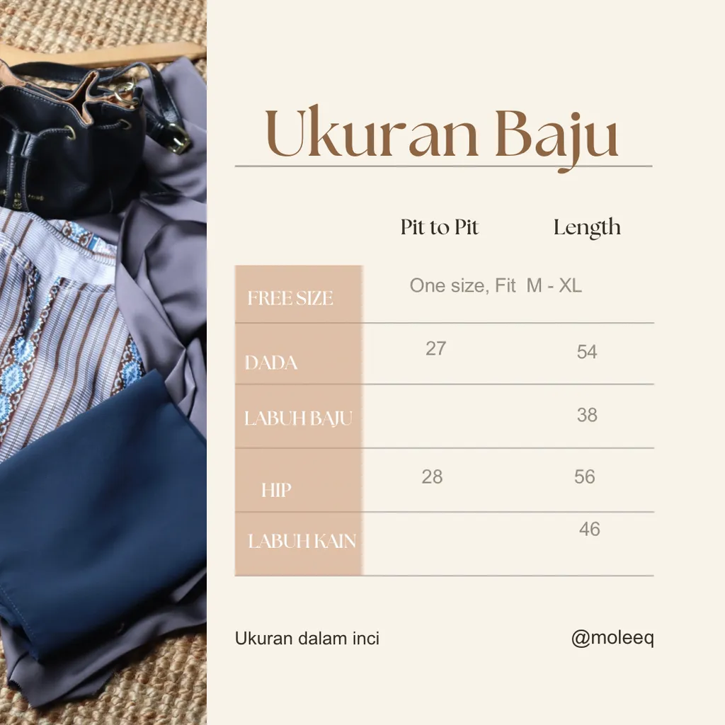 Brown Warm Minimalist Size Chart Instagram Post-1740382003605