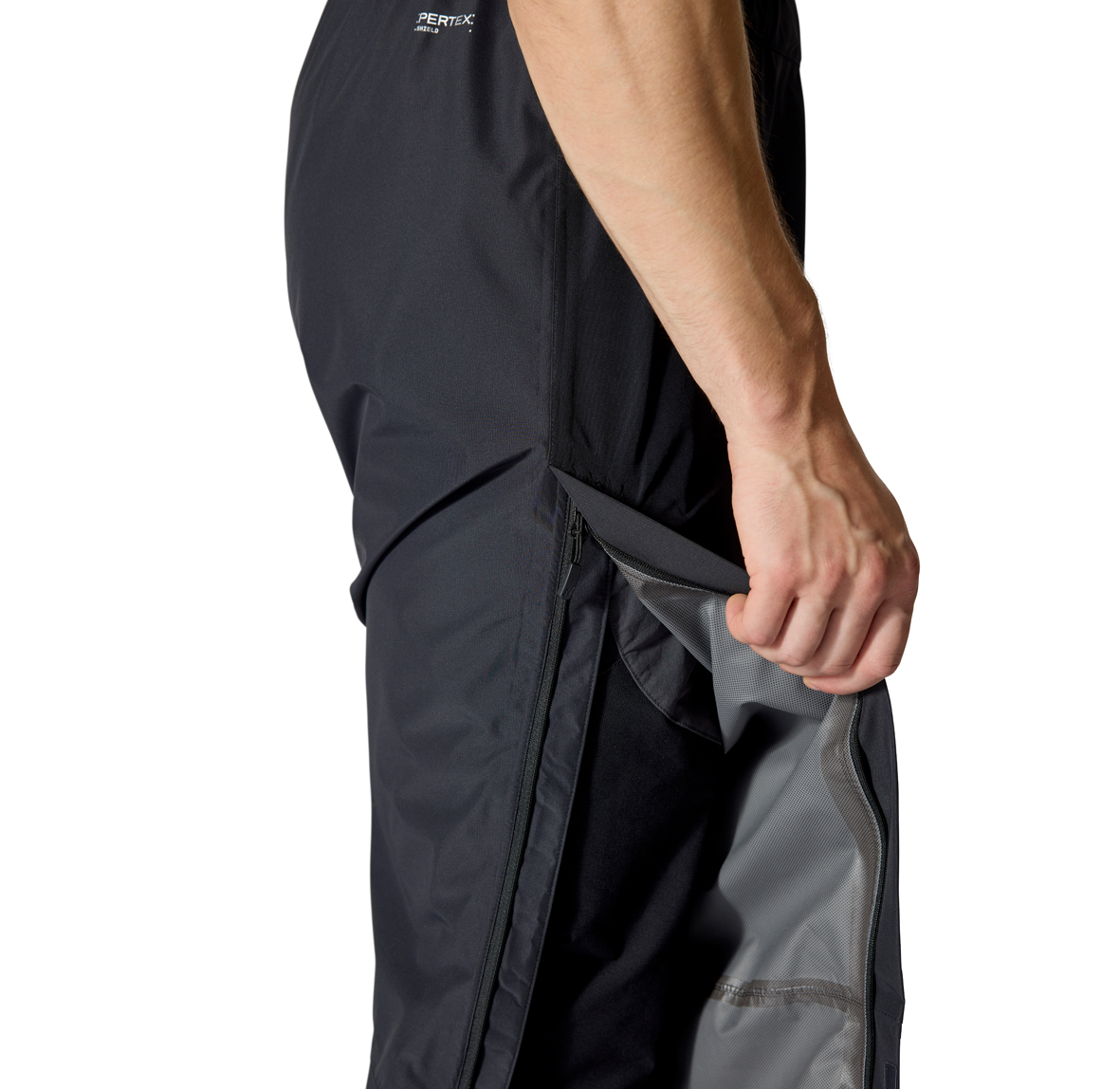 Downpour_Pants_Black_QWI_27_BLK_Model_22577