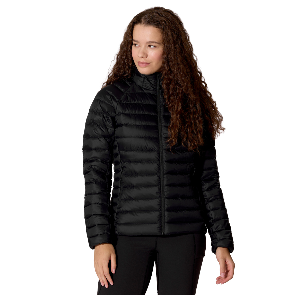 Womens_Microlight_Jacket_Black_QDB_95_BLK_model_18