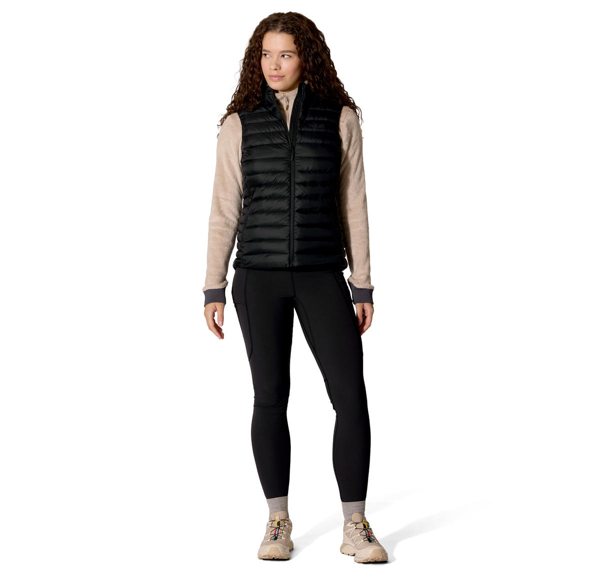 Womens_Microlight_Vest_Black_QDB_97_BLK_model_30