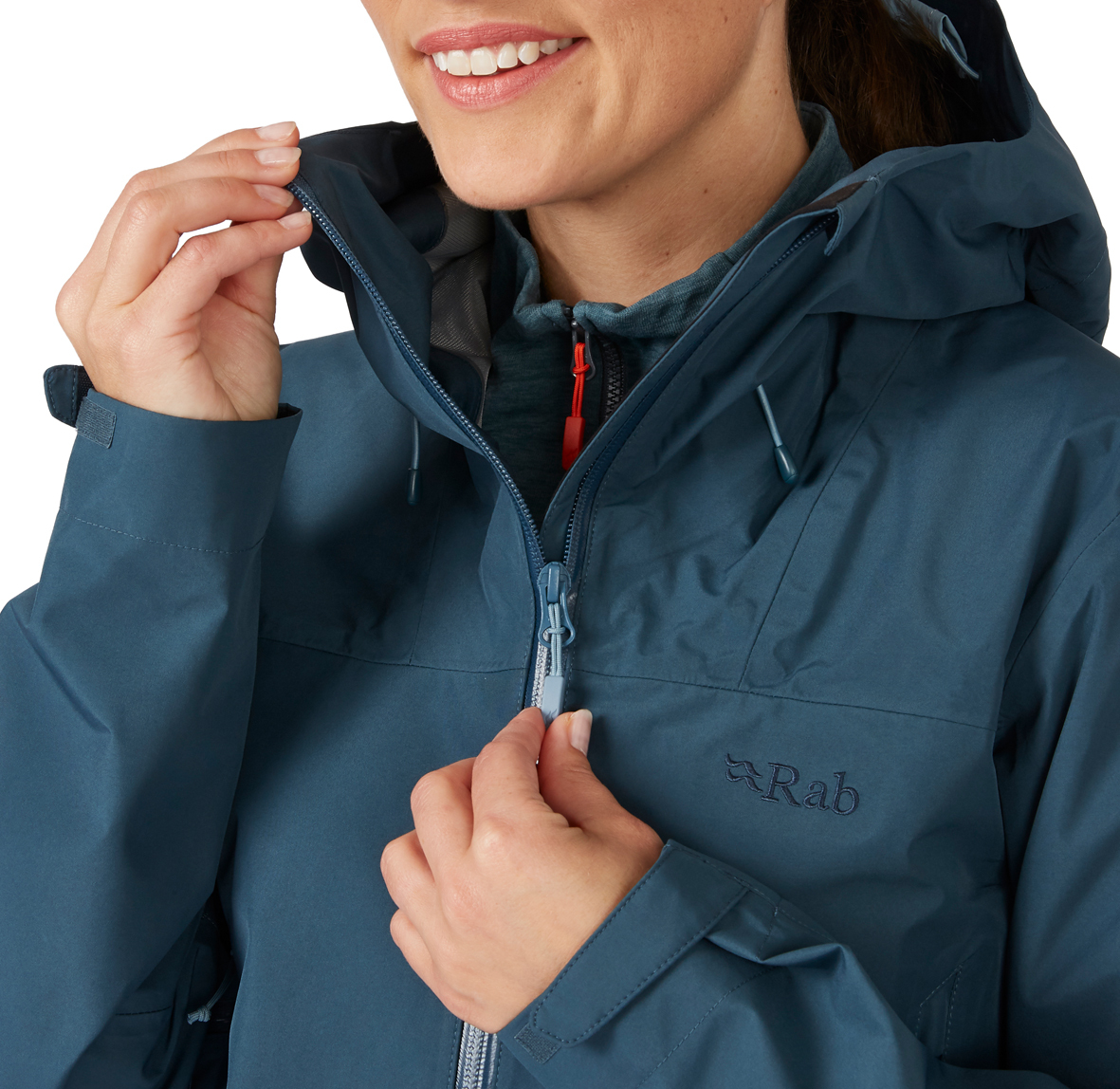 Womens_Namche_GTX_Jacket_OrionBlue_QWH_78_ORB_Model_Detail_02