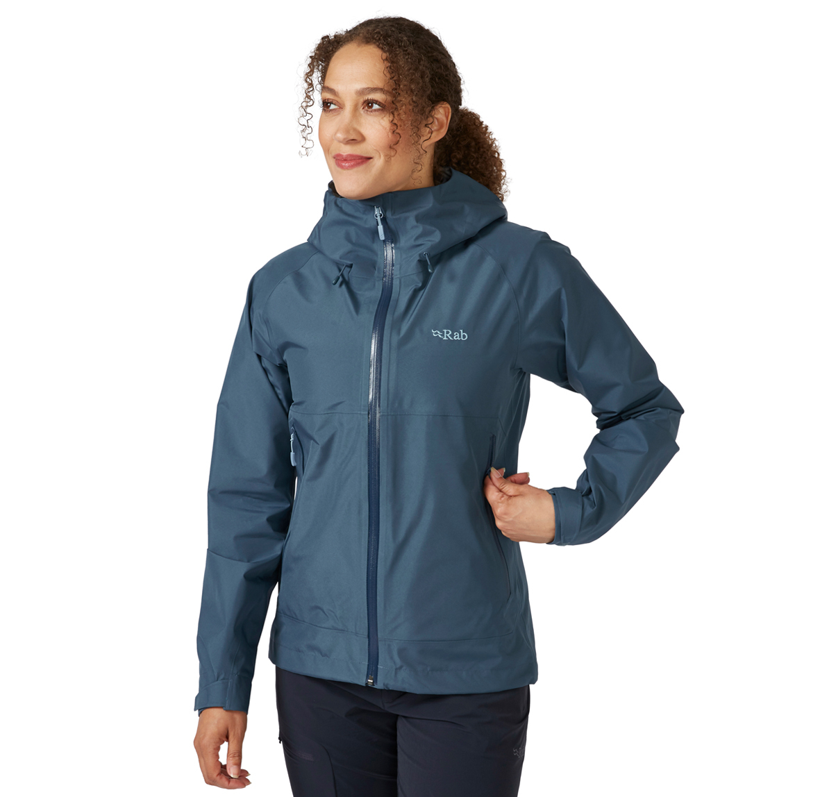 Womens_Namche_Paclite_Jacket_OrionBlue_QWH_60_ORB_Model_Front_07
