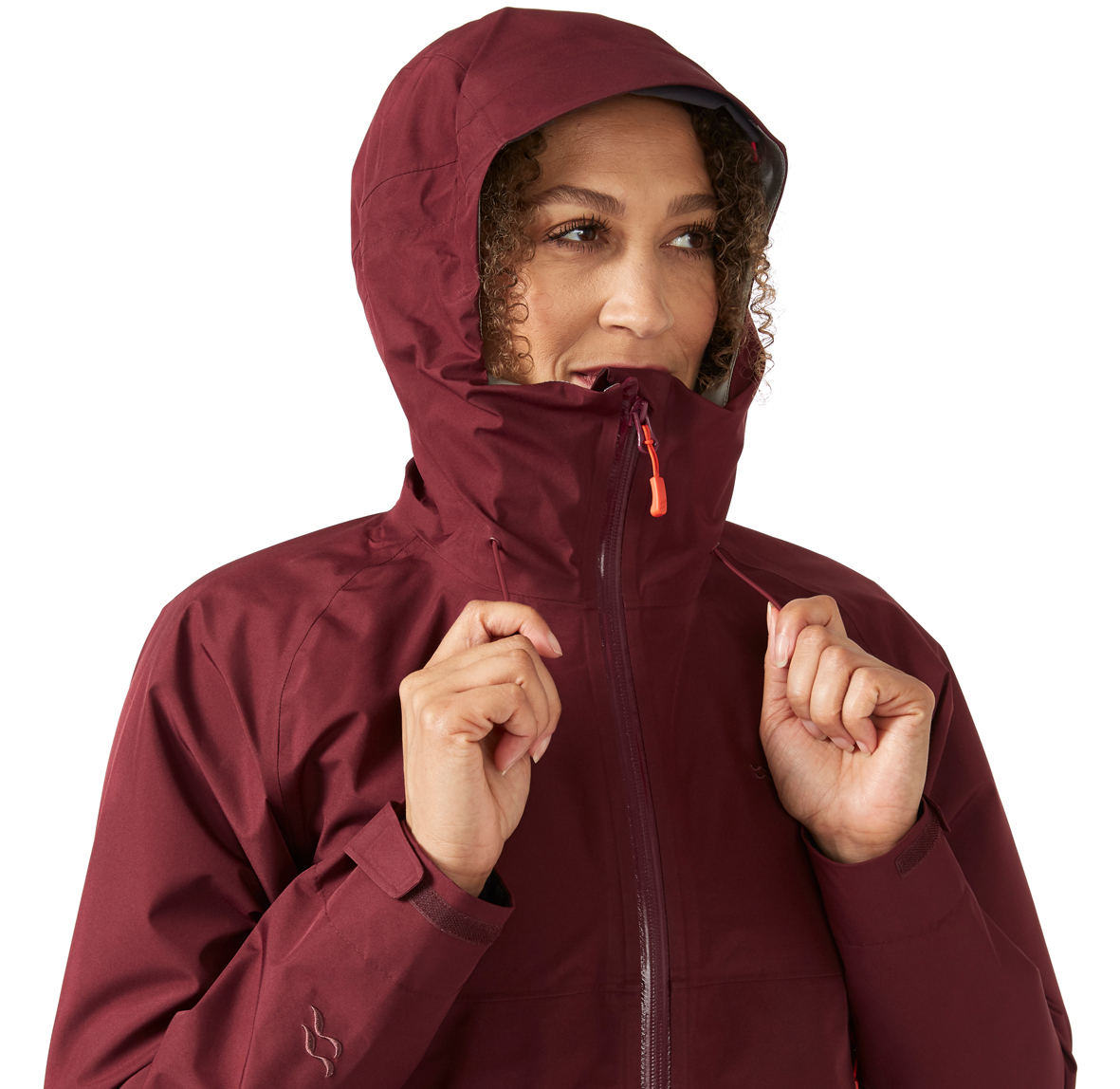 Womens_Namche_Paclite_Jacket_DeepHeather_QWH_60_DEH_Model_Detail_05