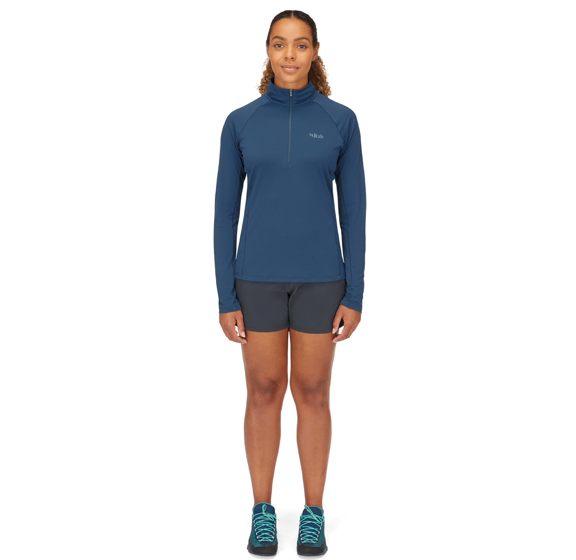 Womens_Sonic_LS_Zip_TempestBlue_QBL_04_TMB_Model_Front