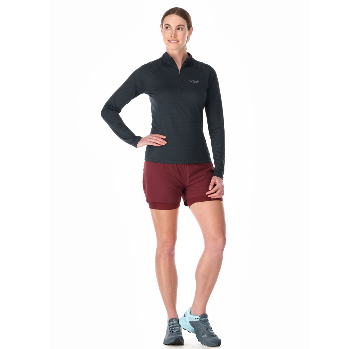 Womens_Sonic_LS_Zip_Beluga_QBL_04_BEL_DETAIL1_on_model