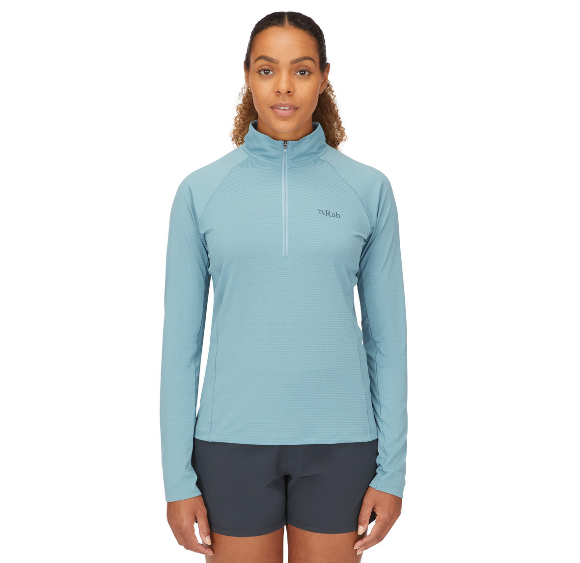 Womens_Sonic_LS_Zip_Citadel_QBL_04_CIT_Model_Front_Crop