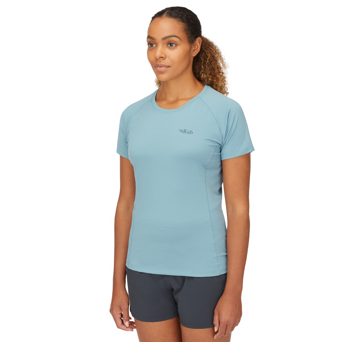 Womens_Sonic_Tee_Citadel_QBL_02_CIT_Model_Front_Angle