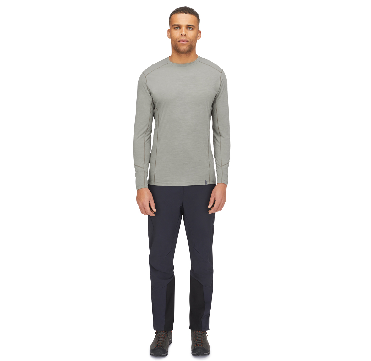 Syncrino_Base_LS_Tee_Stone_QBL_32_STN_Model_Front_Full