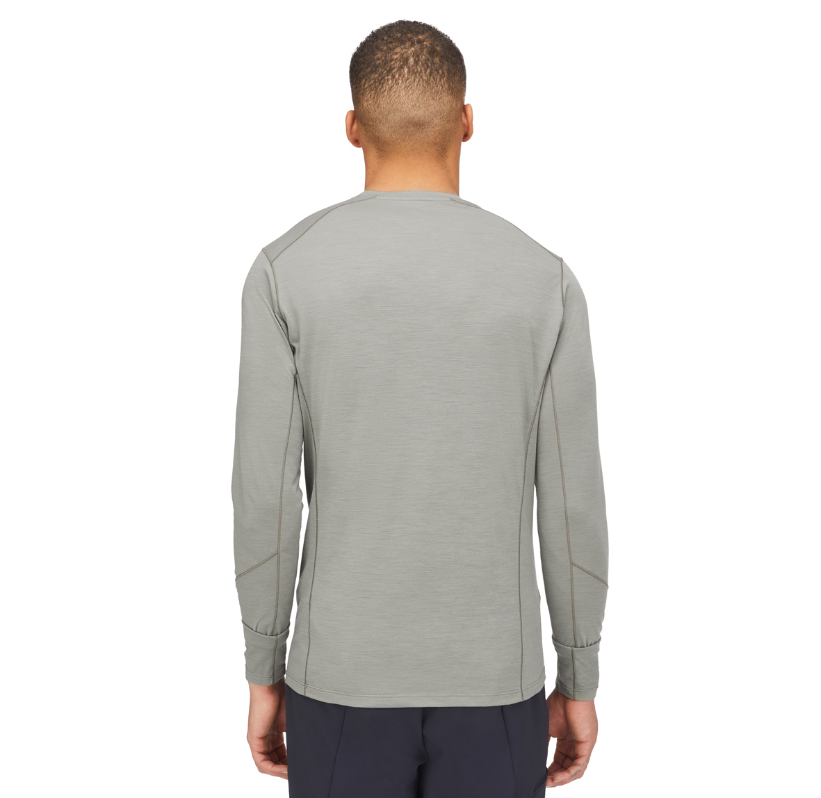 Syncrino_Base_LS_Tee_Stone_QBL_32_STN_Model_Back