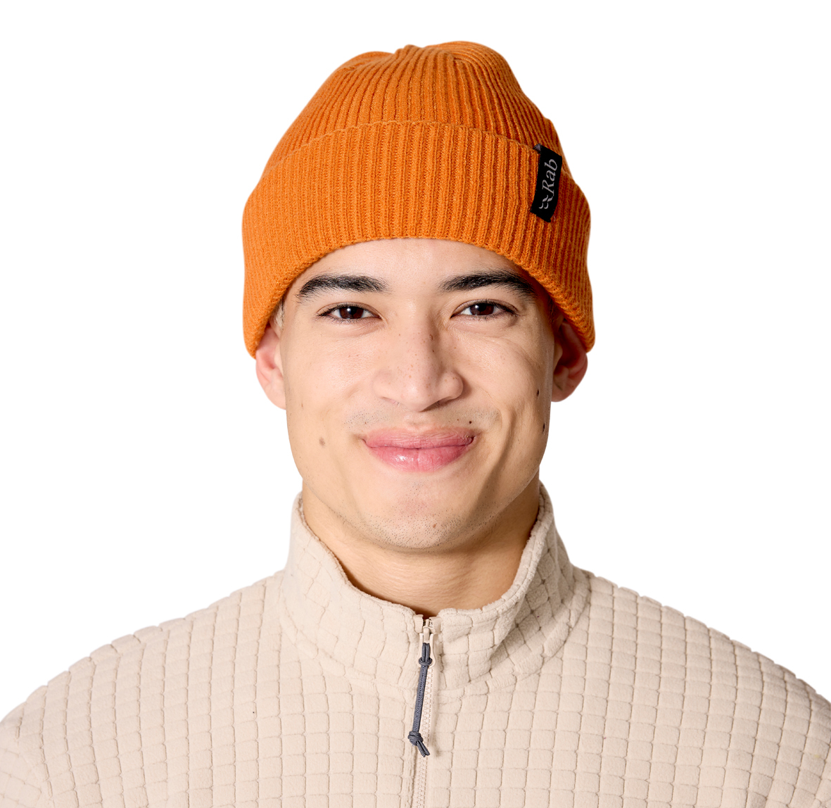 Perimeter_Rolled_Beanie_DarkMelba_QAB_67_MBA _model_front