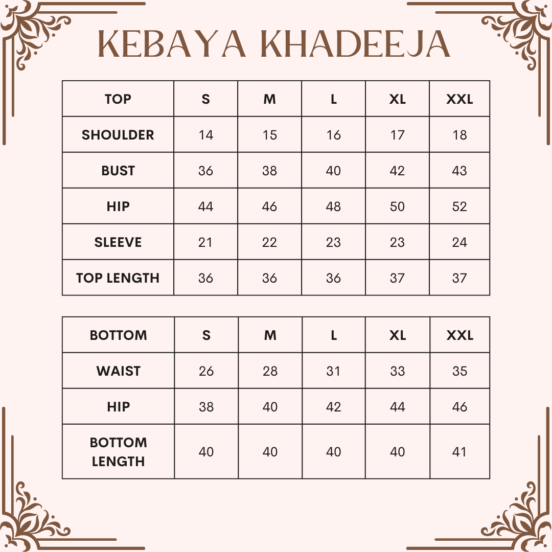 KEBAYA KHADEEJA