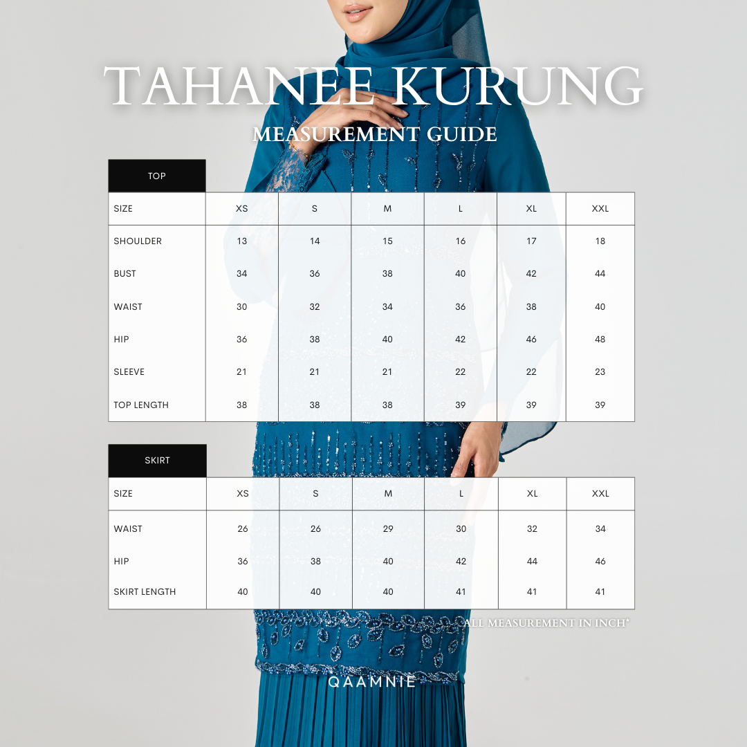 TAHANEE KURUNG