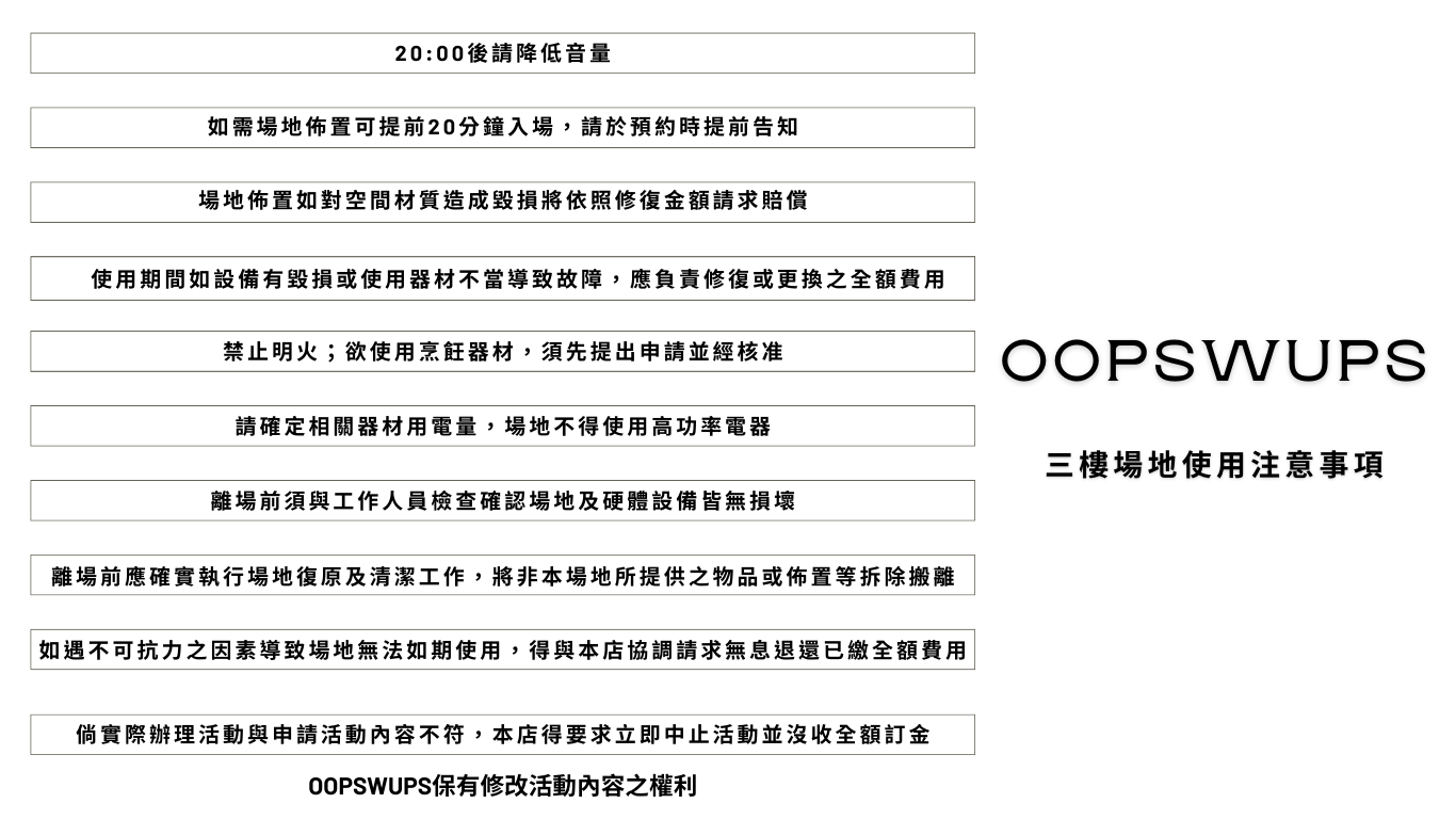 OOPSWUPS 網站-3rd floor  - 9