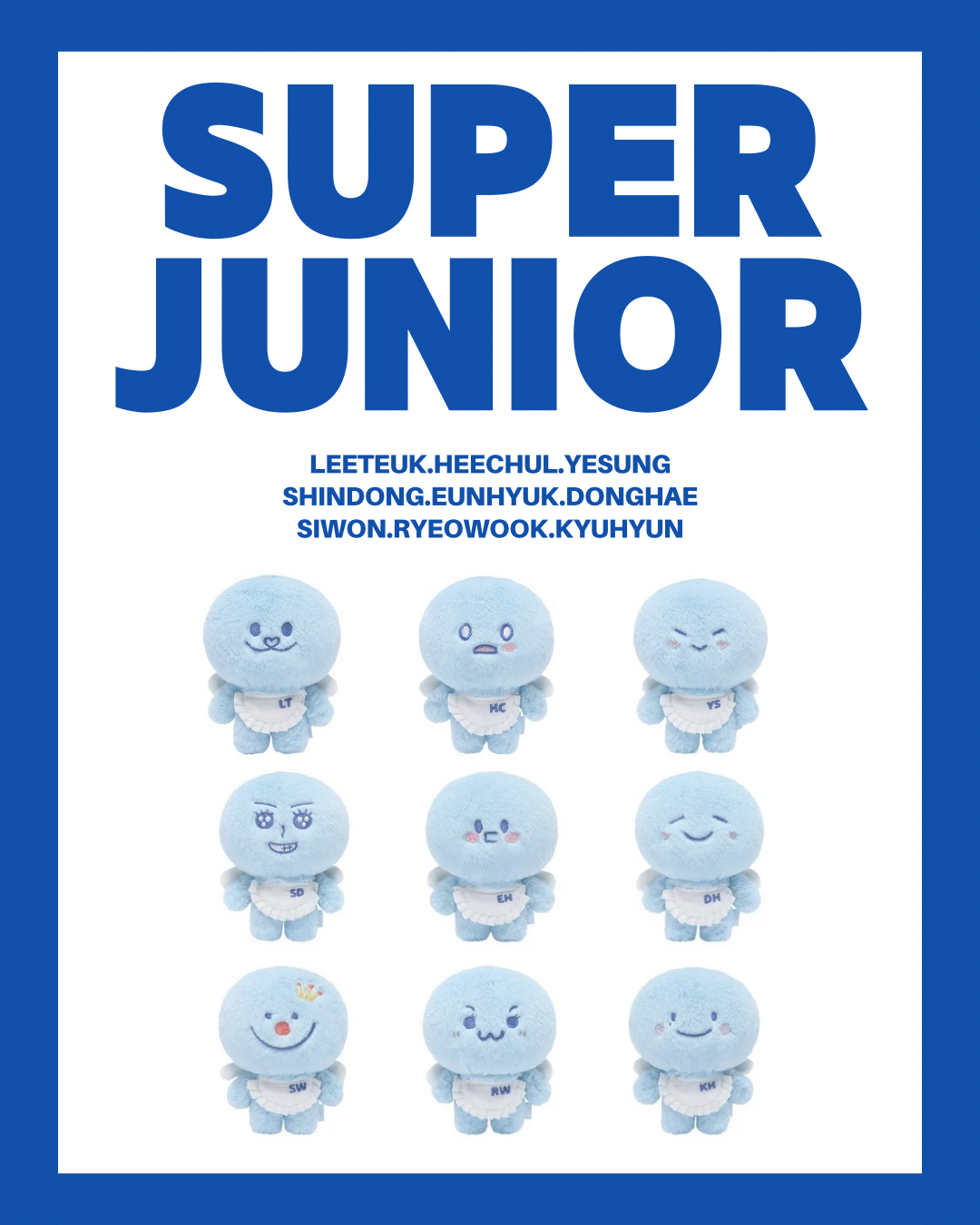 SJ Market SUPERJUNIOR 10cm キーリング イトゥク SJ Market