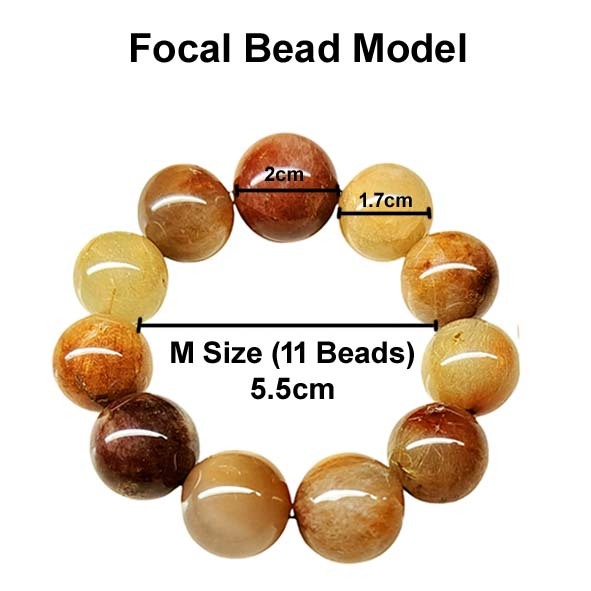 Rutilated Quartz Crystal - Big Small M Size copy